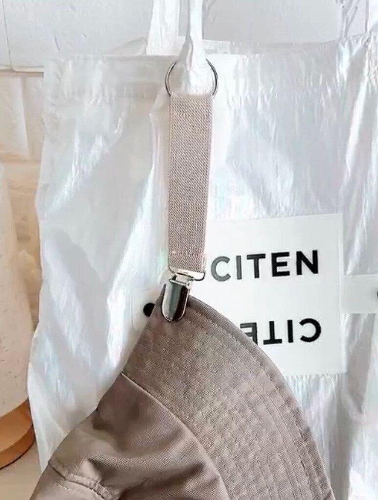 ひとつ持っておくと便利！「クリップベルト リング付き」