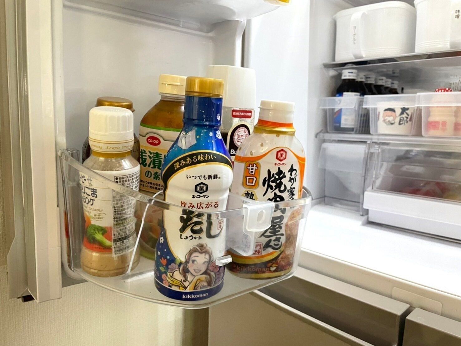 2．使用頻度が異なる食材をバラバラに配置するのはNG