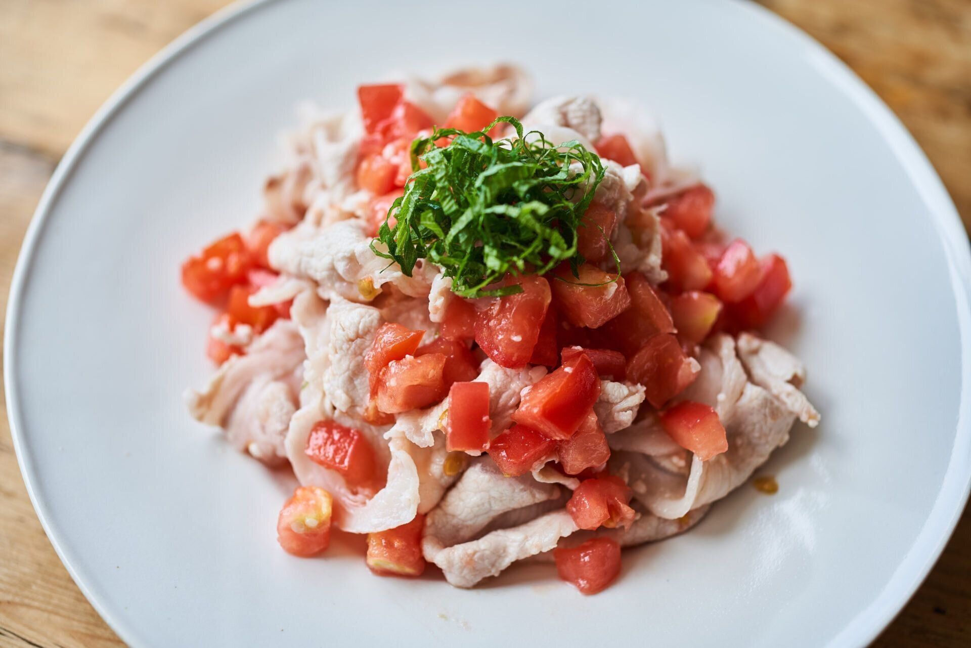 塩麹トマト冷しゃぶ