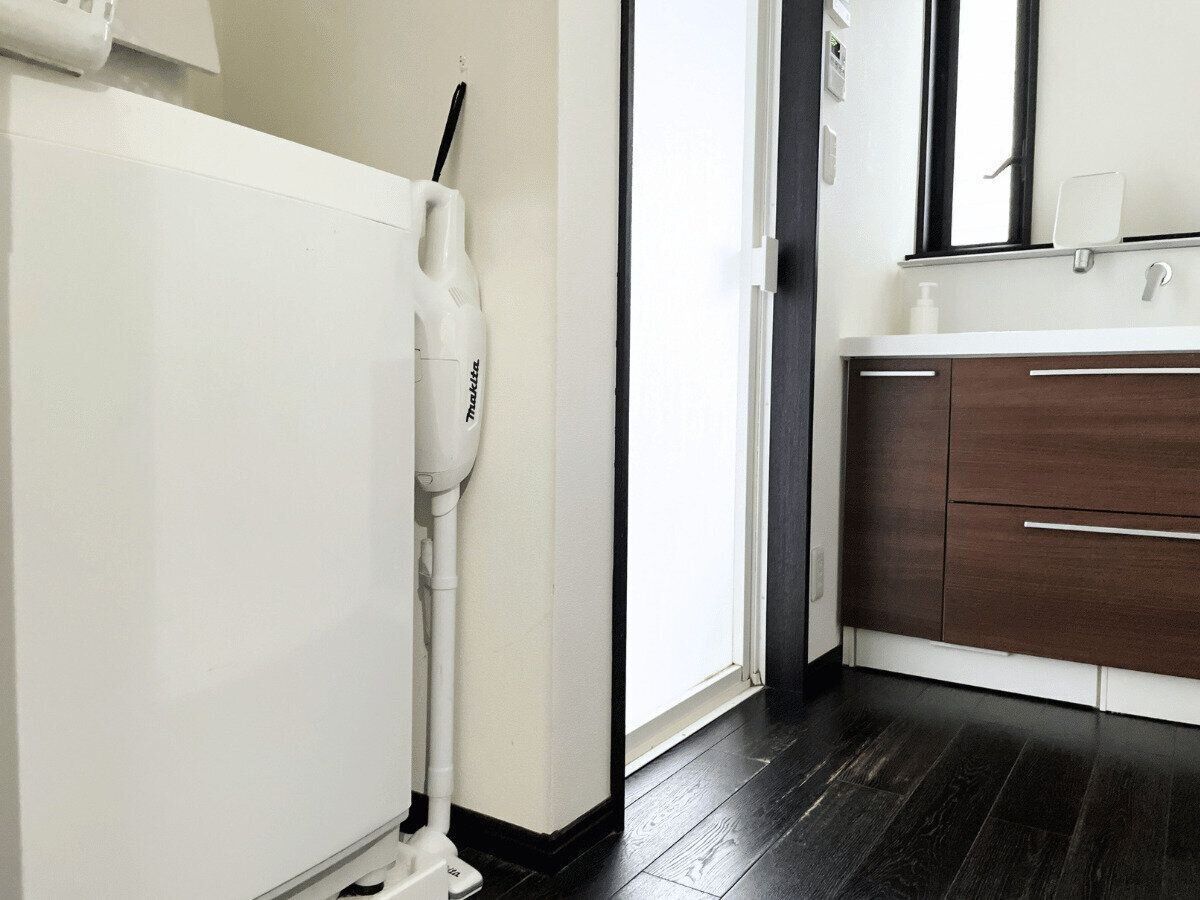 掃除道具をしまい込まない