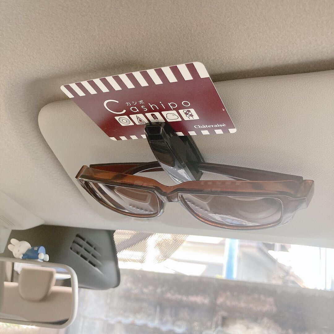 【ダイソー】サングラス置き場を簡単に設置できる！ 