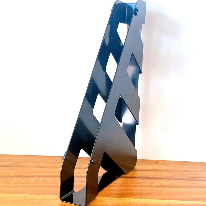 幅が半分になったファイルスタンド