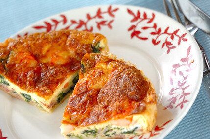 ホウレン草のキッシュ