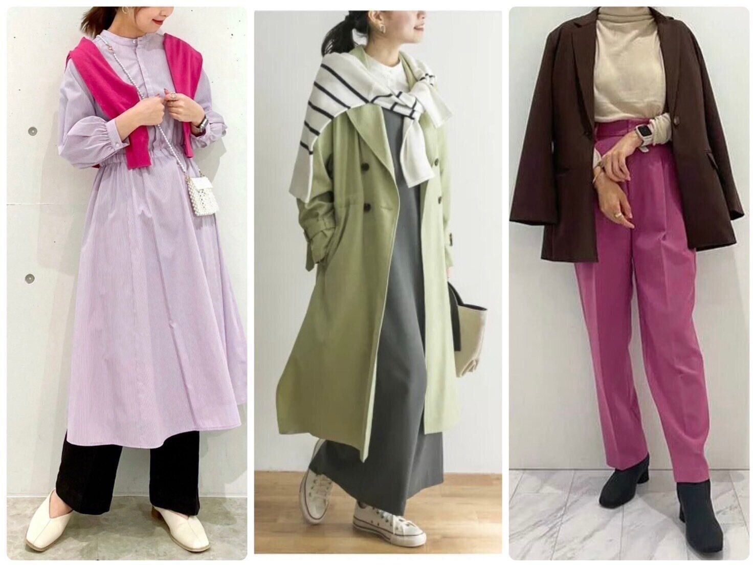 気温14度の服装 22最新 おすすめファッション やってはいけないngコーデを人気スタイリストが解説 春 秋の服選びのポイントにも注目 サンキュ