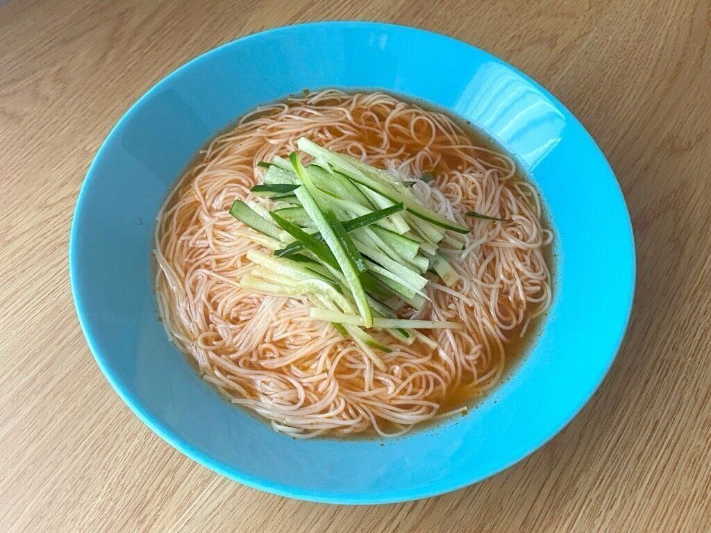 韓国式冷やしコチュジャンつゆ