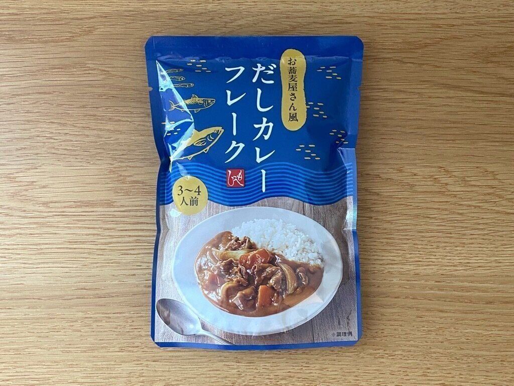 お蕎麦屋さん風だしカレーフレーク