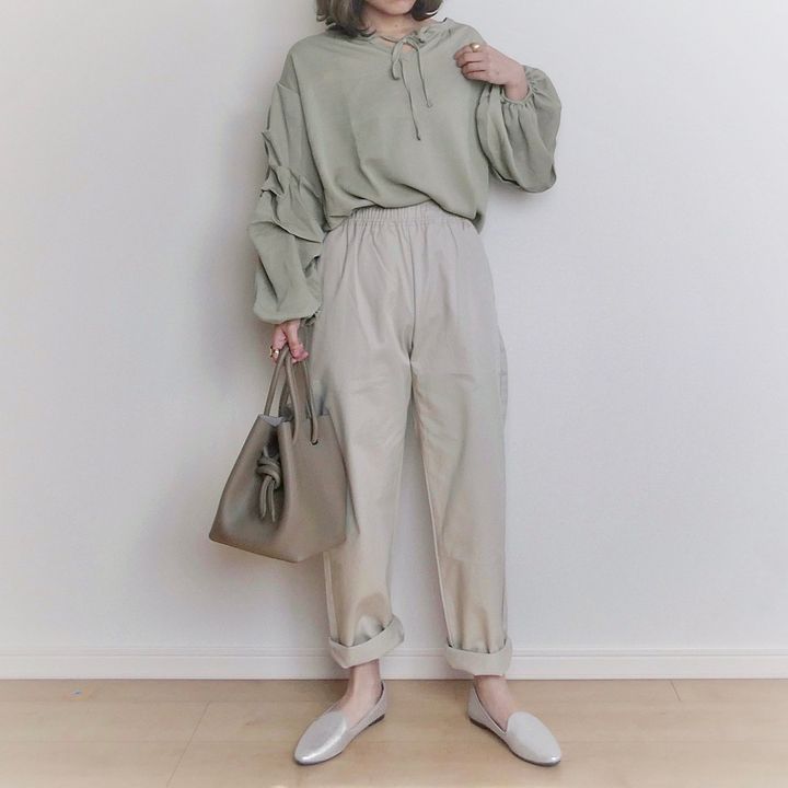 Gu おしゃれ主婦に話題の シェフパンツ 実はとっても着こなしやすいアイテムだった サンキュ Gu おしゃれ主婦に話題の シェフパンツ 実はとっても着こなしやすいアイテムだった サンキュ