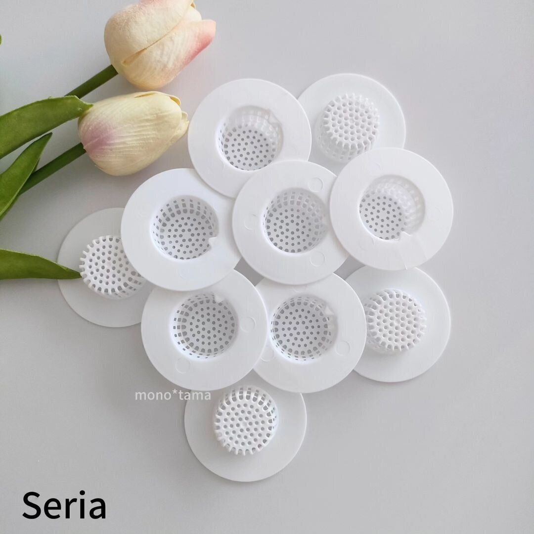 【セリア】コスパ最強！10個入りゴミ取フィルター