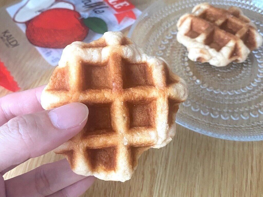りんごワッフル