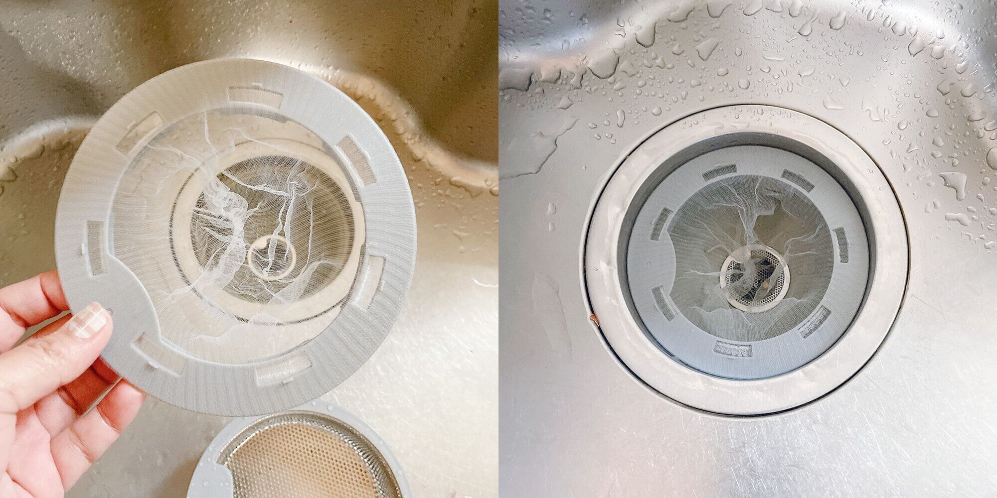 リングにネットをかけるだけ