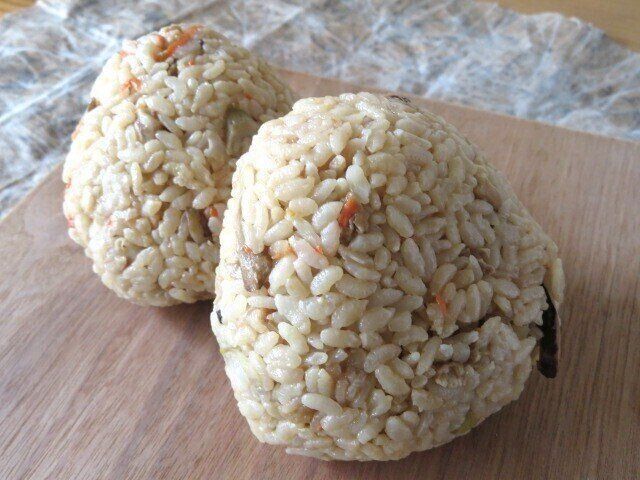 上級編：炊き込みご飯おにぎり