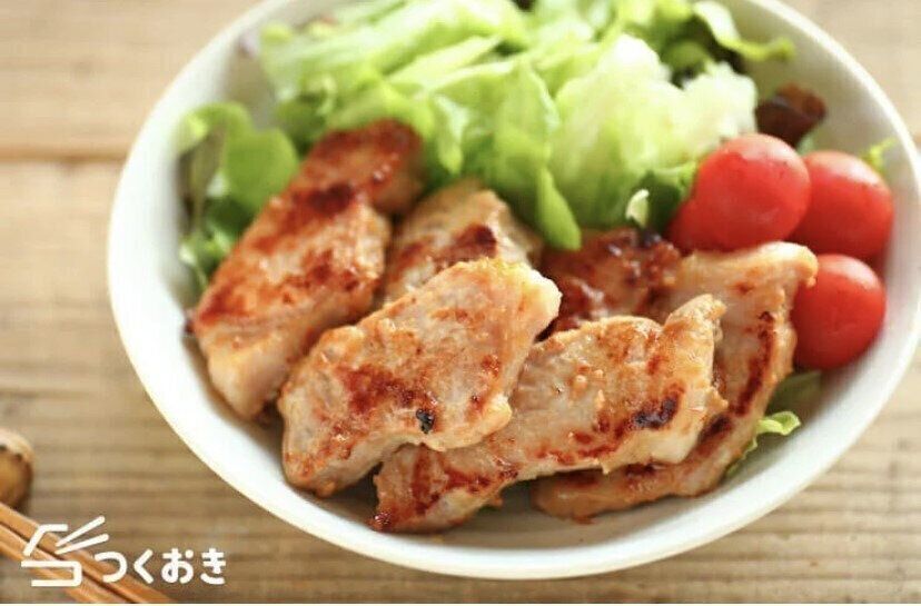 豚ロースの西京焼き（白みそ焼き）