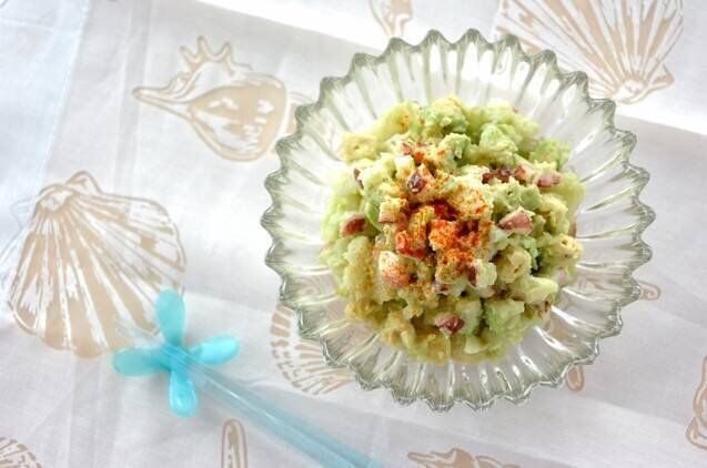  タコのグリーンサラダ