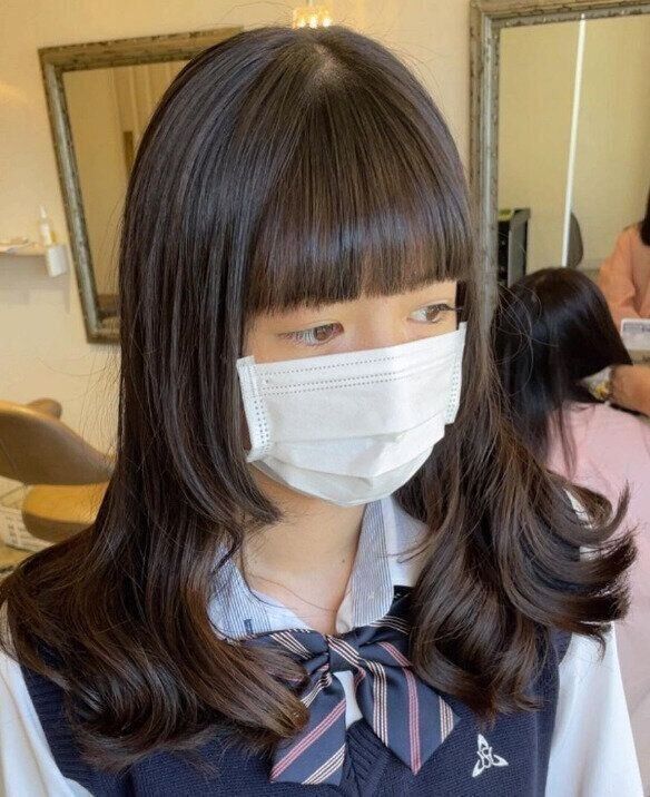 毎朝の前髪セットを簡単に！フロントストレートとセミロング