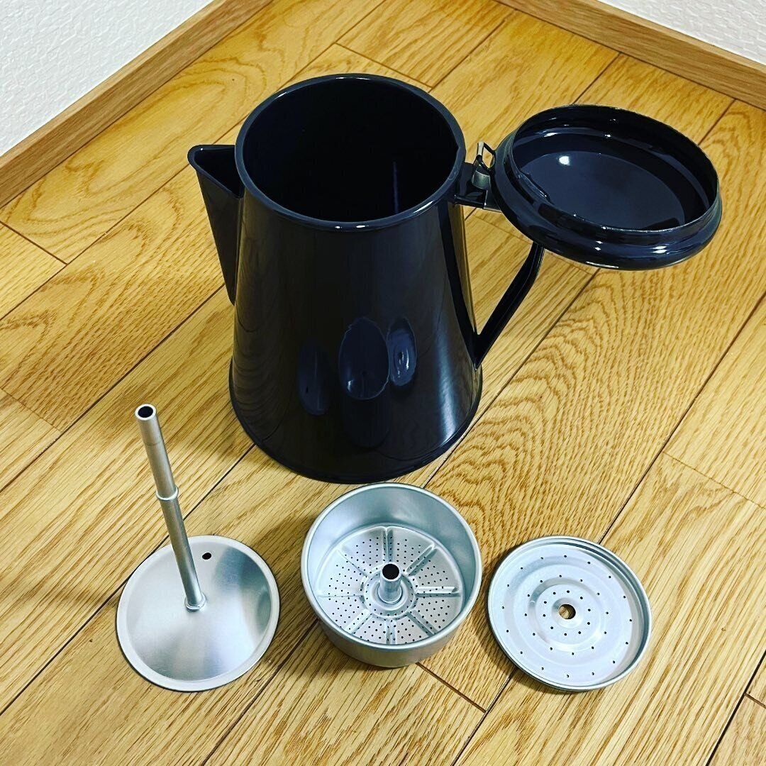 【ワークマン】たっぷりうれしい「ホーロースチールパーコレーター大」