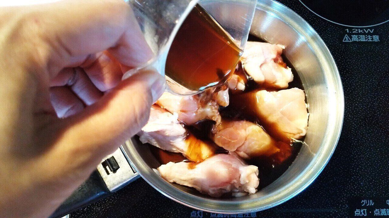 鶏の手羽元のぽん酢煮