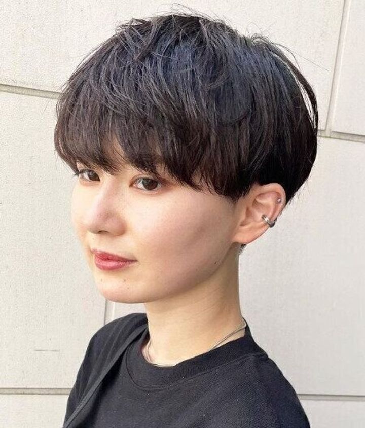 美シルエットが叶う!ツーブロックショート