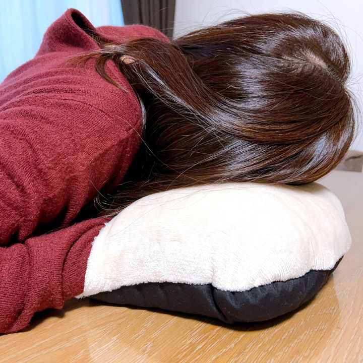 昼寝用のまくらとして