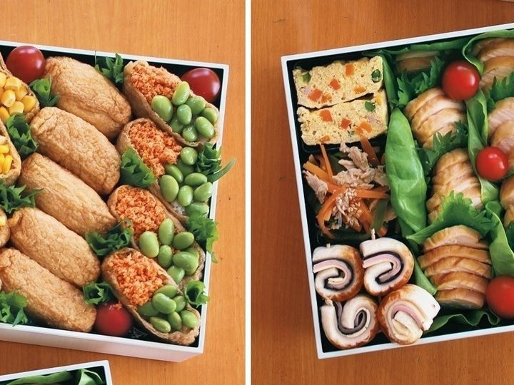 オープンいなり レンチンおかず ラクで豪華な運動会弁当ができた サンキュ オープンいなり レンチンおかず ラクで豪華な運動会弁当ができた サンキュ
