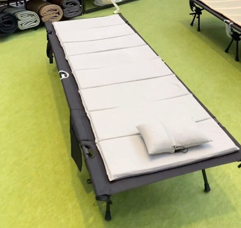 快適な寝心地！「しっとりアウトドアマットレス＆ピロー」