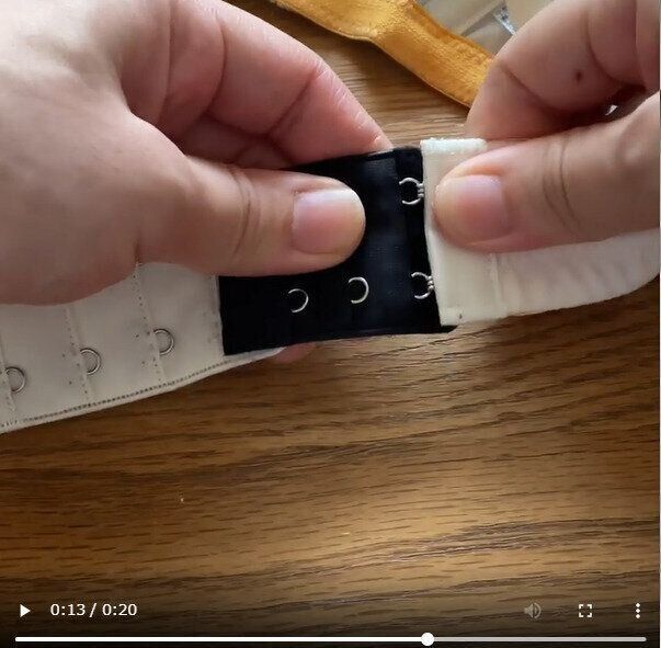 【ダイソー】まさに欲しかった！延長ブラホック