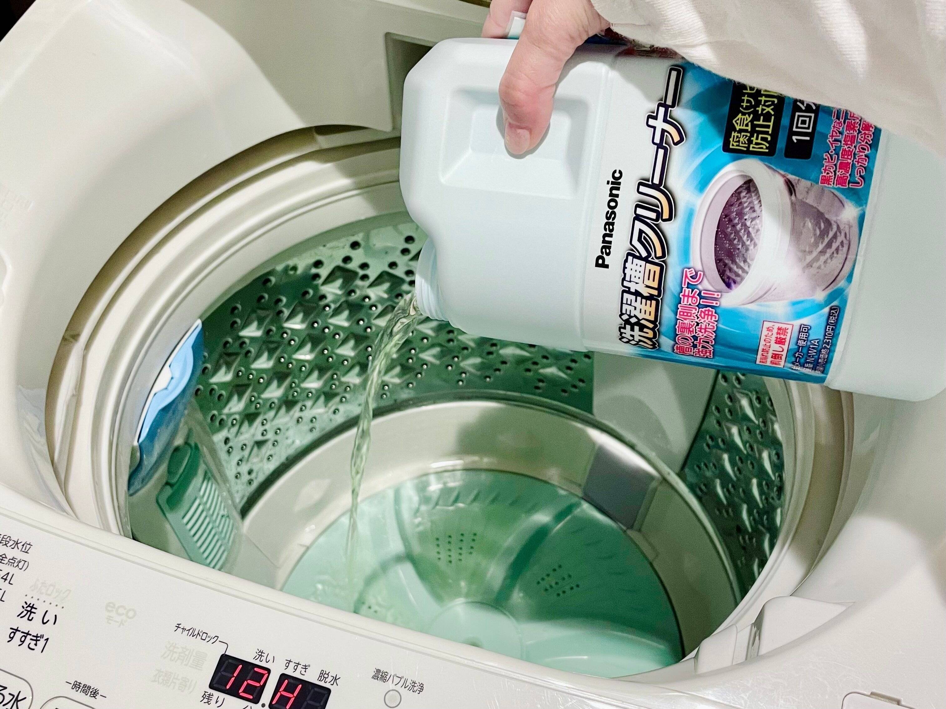 汚れもにおいもスッキリ落ちる家電メーカーの洗濯槽クリーナー