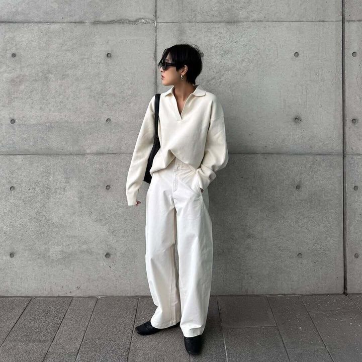 【ユニクロ】バズり中の「ポロセーター」知ってる?オシャレさんの着こなしをチェック