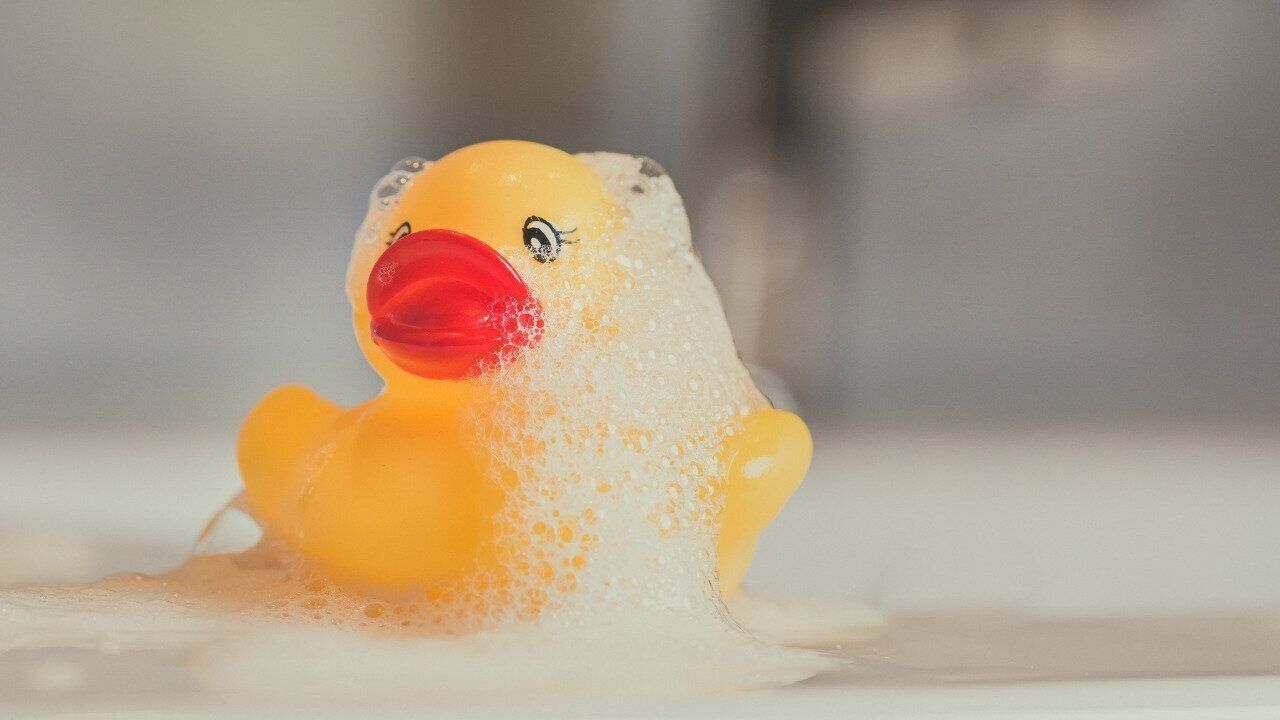 お風呂のアイコン「アヒルのおもちゃ」