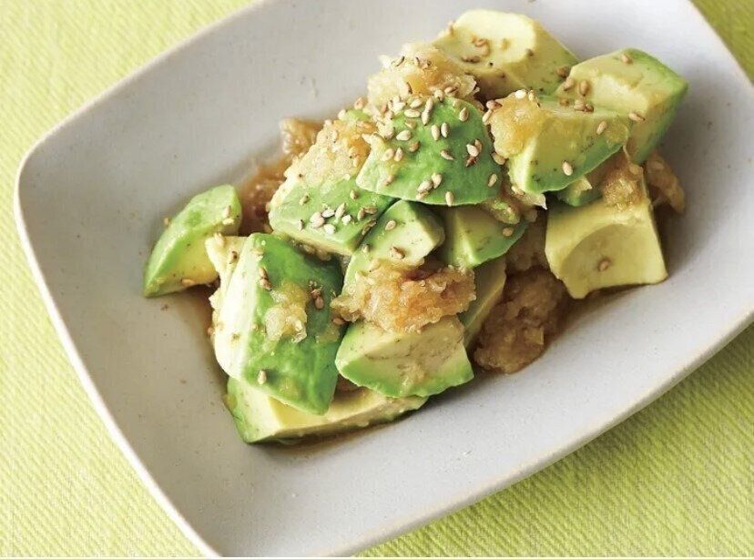 大根おろしに合う新発見！アボカドのおろしあえレモンじょうゆ