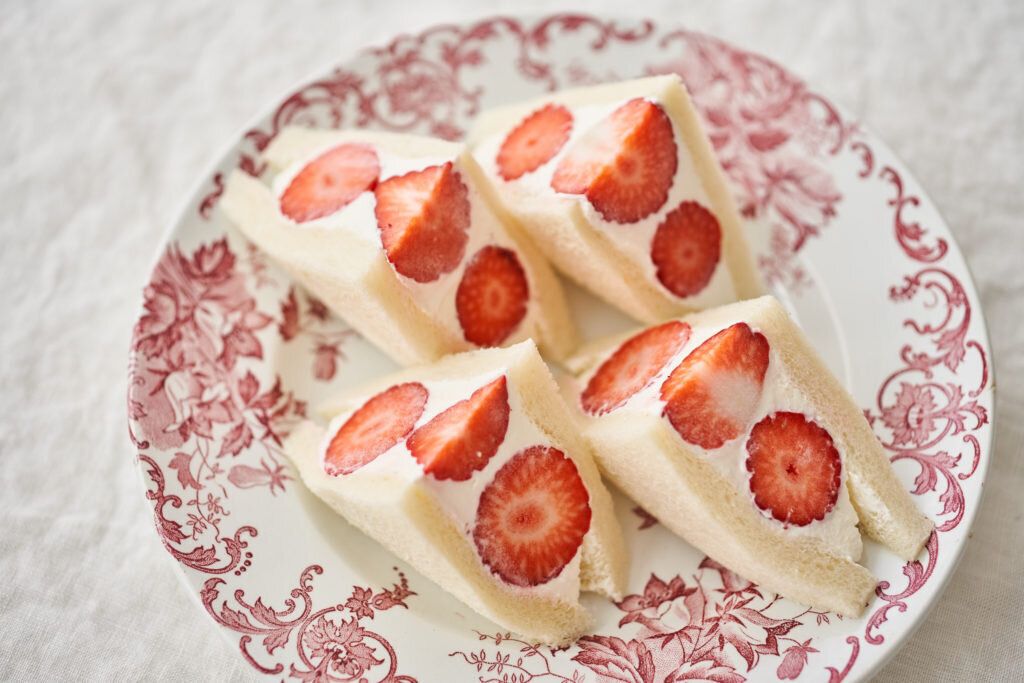 ヨーグルトクリームのフルーツサンド