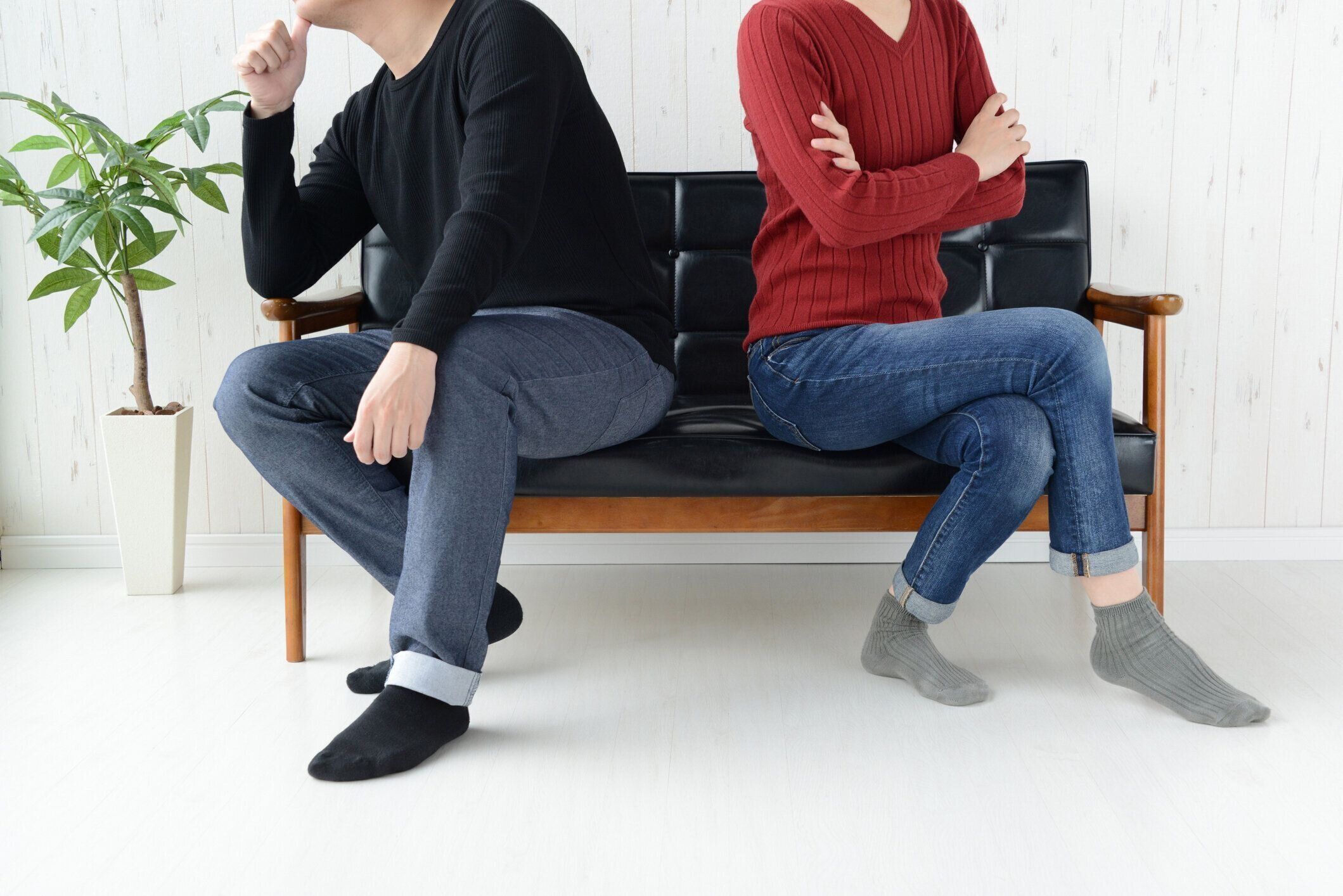 男と女の関係が悪く