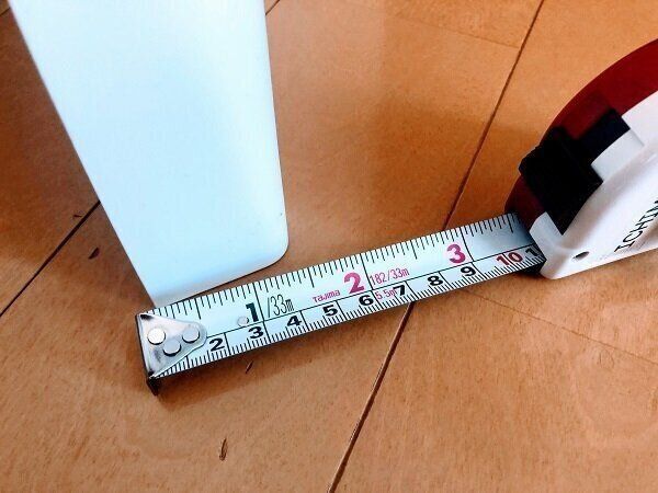 薄さ5㎝のほうきとちり取り