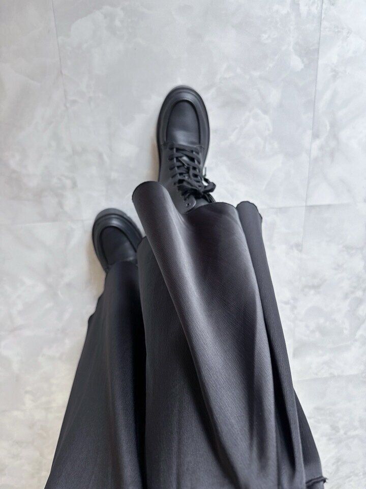 ユニクロシー　レースアップショートブーツ