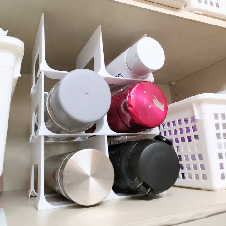 100円ショップセリア ペットボトルラック