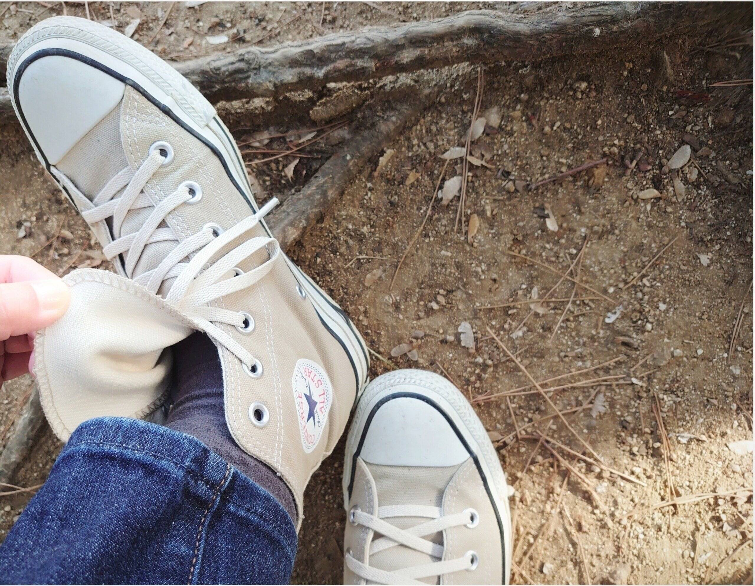 地味 に時間がかかる ハイカットスニーカー がサッと履けるようになるオススメ時短アイテム サンキュ