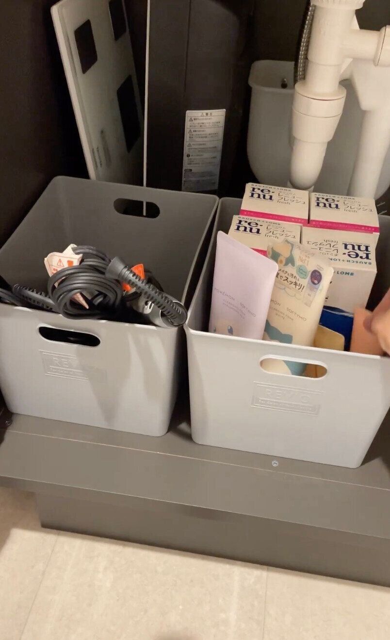 ほとんどセリアの使ってます！！洗面台収納アイテム、一気見せ！
