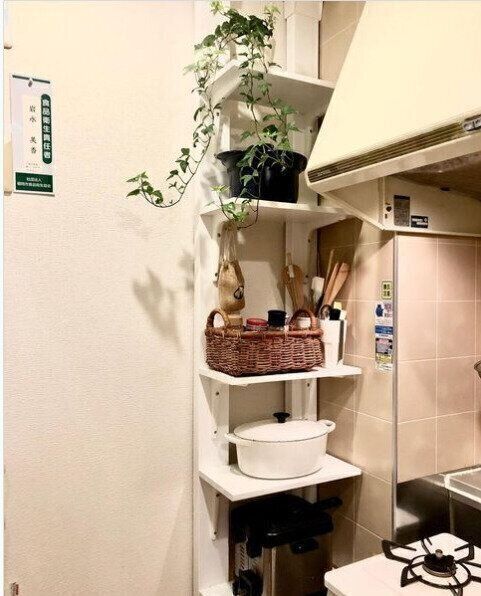 ディアウォールを使った見せる収納