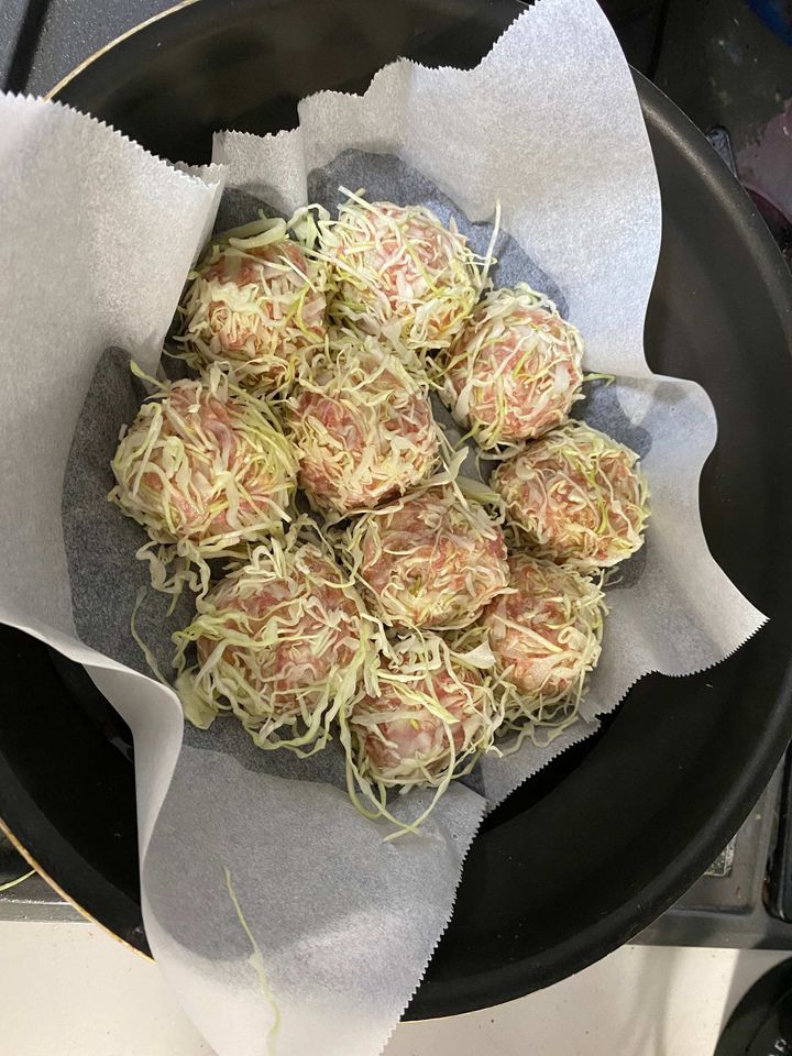 フライパンでできてめちゃ簡単 低糖質なキャベツ花シュウマイのレシピ サンキュ フライパンでできてめちゃ簡単 低糖質なキャベツ花シュウマイのレシピ サンキュ