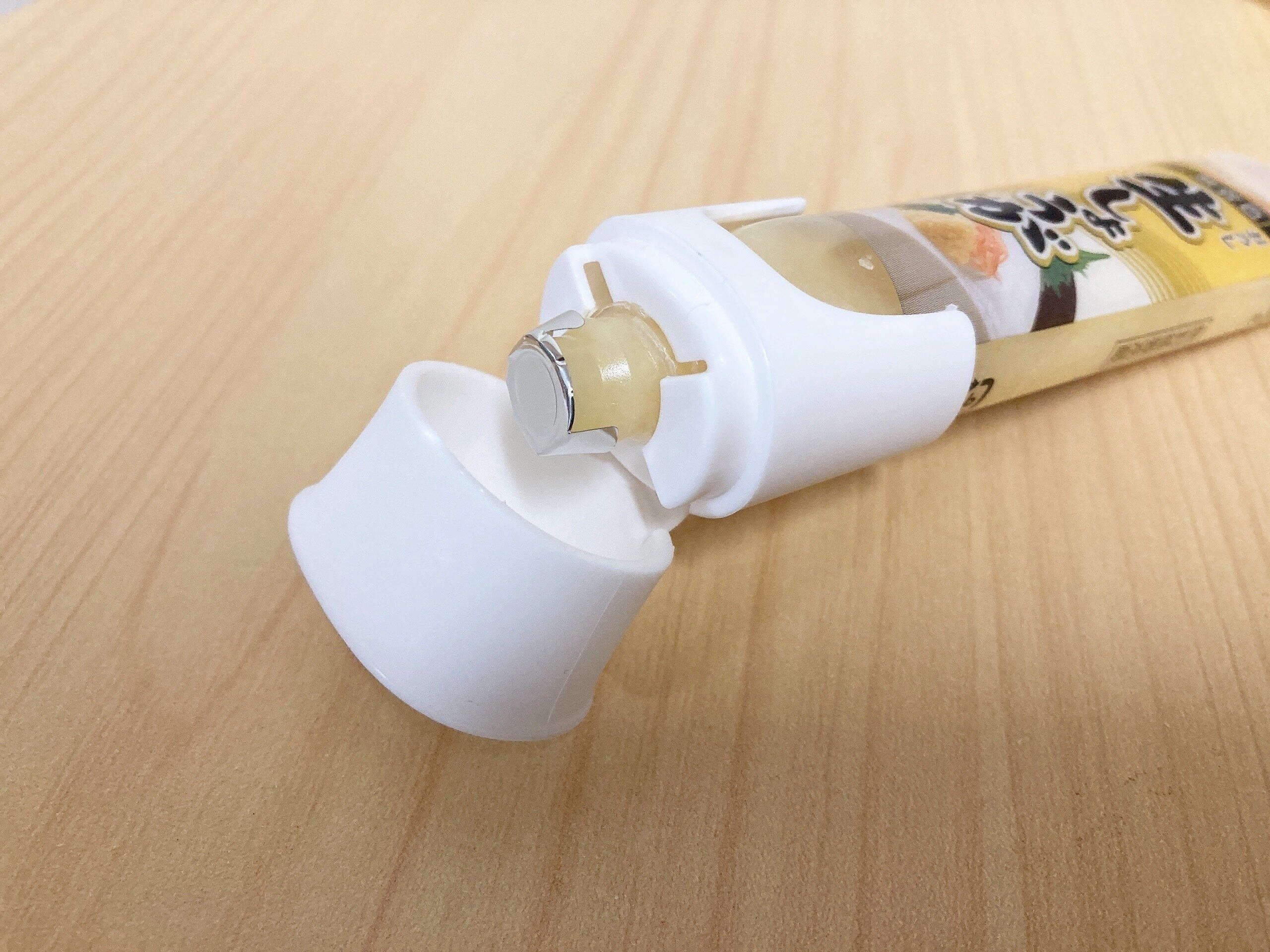 ワンタッチ薬味チューブキャップ