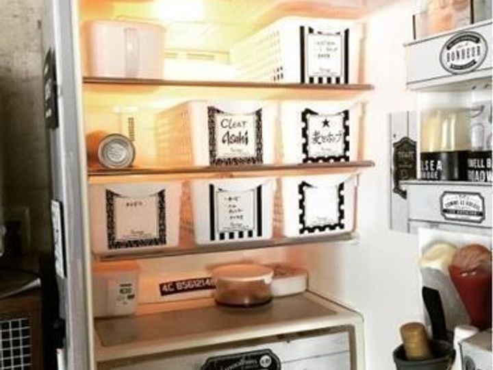 セリア ダイソー キャンドゥetc 冷蔵庫収納は100均アイテムでここまできれいにできる サンキュ セリア ダイソー キャンドゥetc 冷蔵庫収納は100均アイテムでここまできれいにできる サンキュ