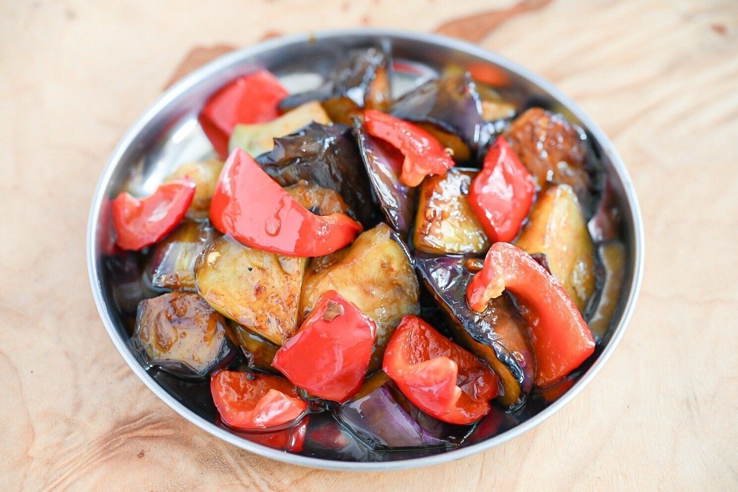 夏野菜のマーラー炒め