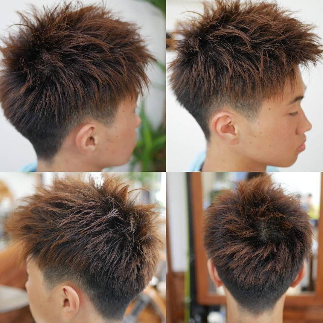 高校生の男の子に似合うヘアスタイル 刈り上げツーブロック！さっぱりとした印象