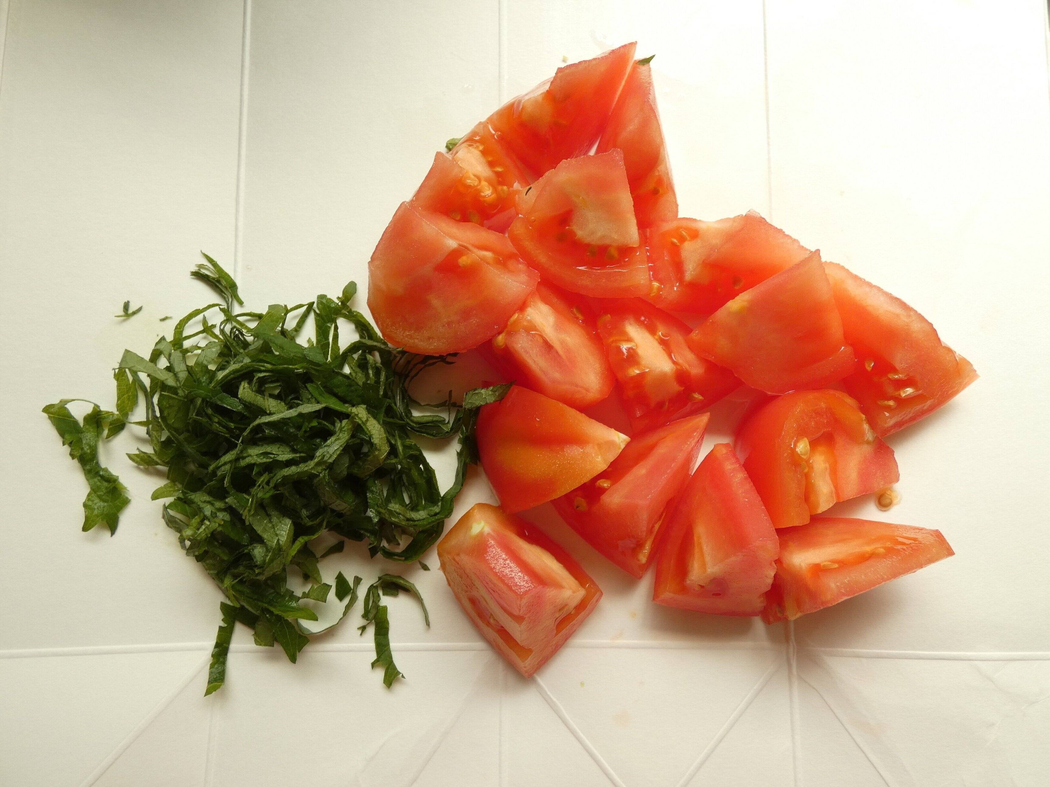 トマトのシソめんつゆ漬け1