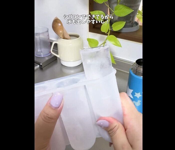 【無印良品】ちょうどいい大きさ！アイスバーも作れる製氷器