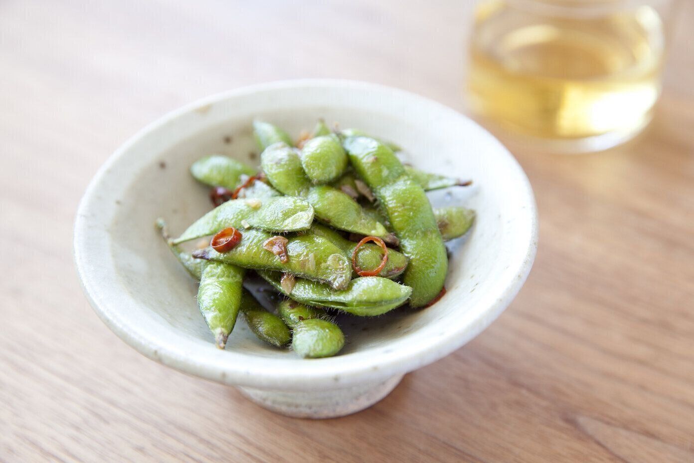 塩茹で不要！すぐできるペペロン枝豆