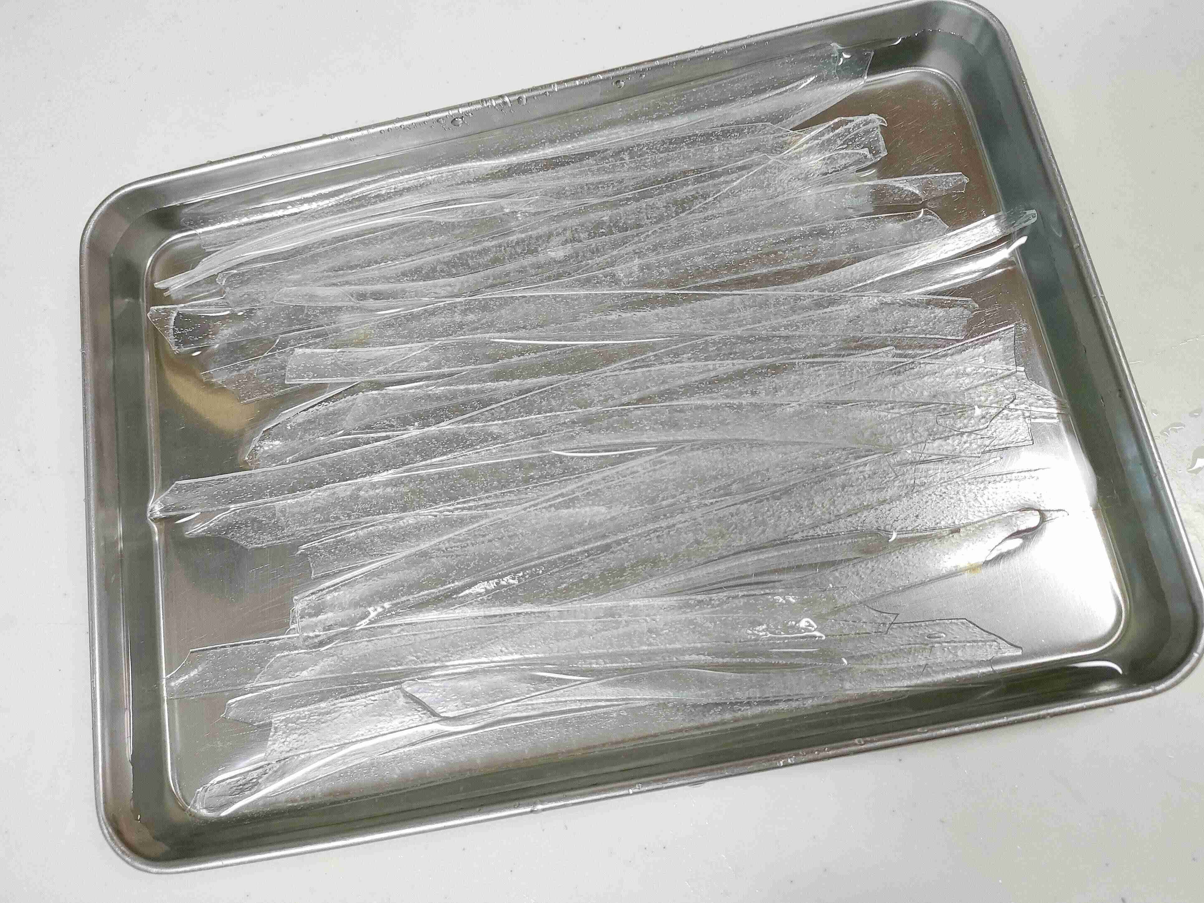 水にさらしたほうが柔らかくなる