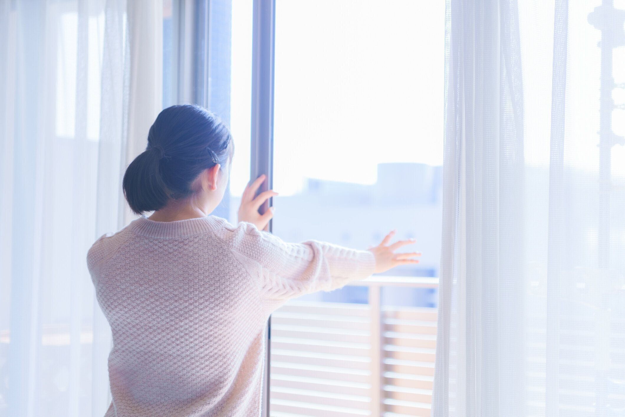 朝日光と早起き