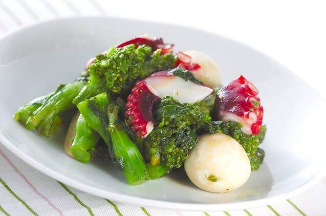  タコの中華炒め