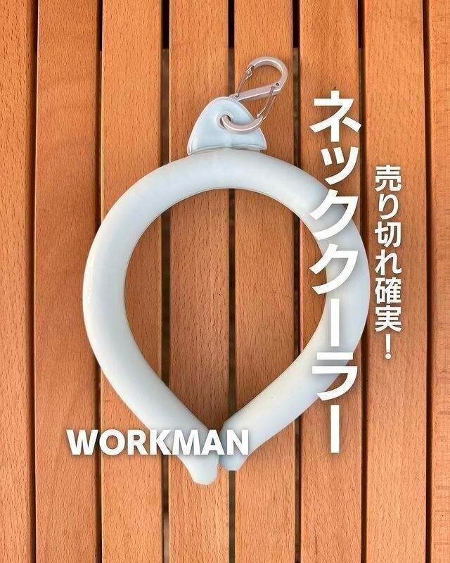 【ワークマン】売り切れ確実！ネッククーラー