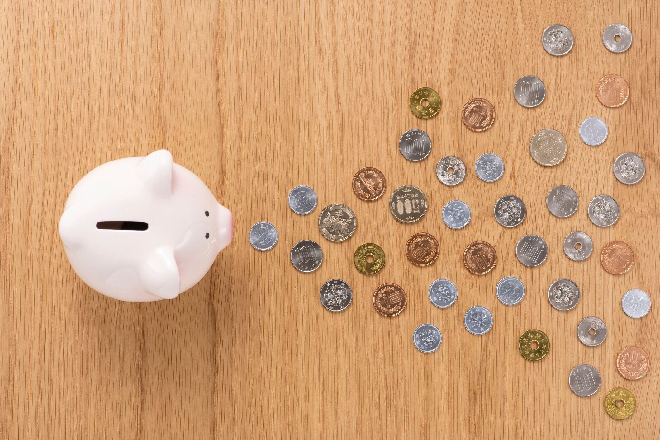 ピギー銀行、硬貨